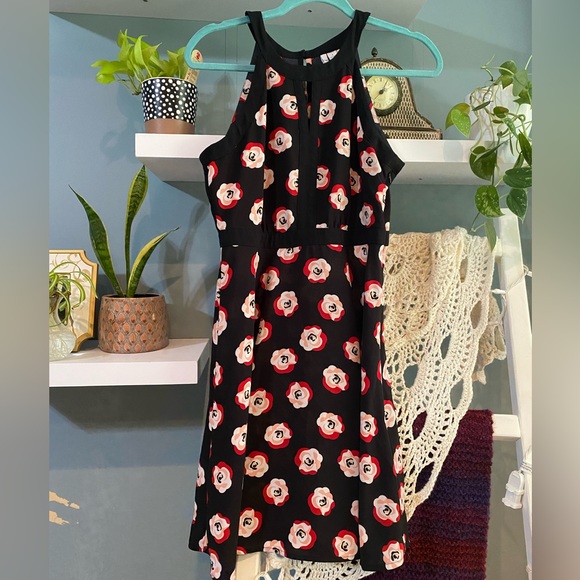 Elle Floral Dress - Size 4 - Picture 1 of 4